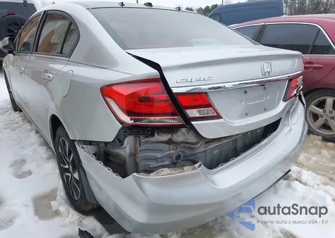 2013 Honda Civic Ex-L from USA, damaged, VIN 2HGFB2F98DH555206